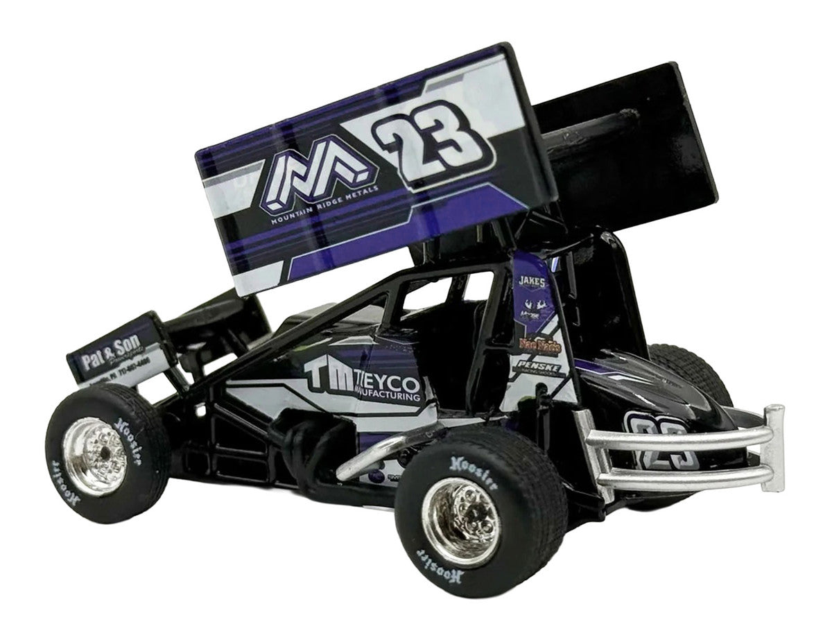 Winged Sprint Car #23 Chase Dietz "Treyco Manufacturing - Mountain Ridge Metals" (2026) 1/50 Diecast Model Car by ACME-3