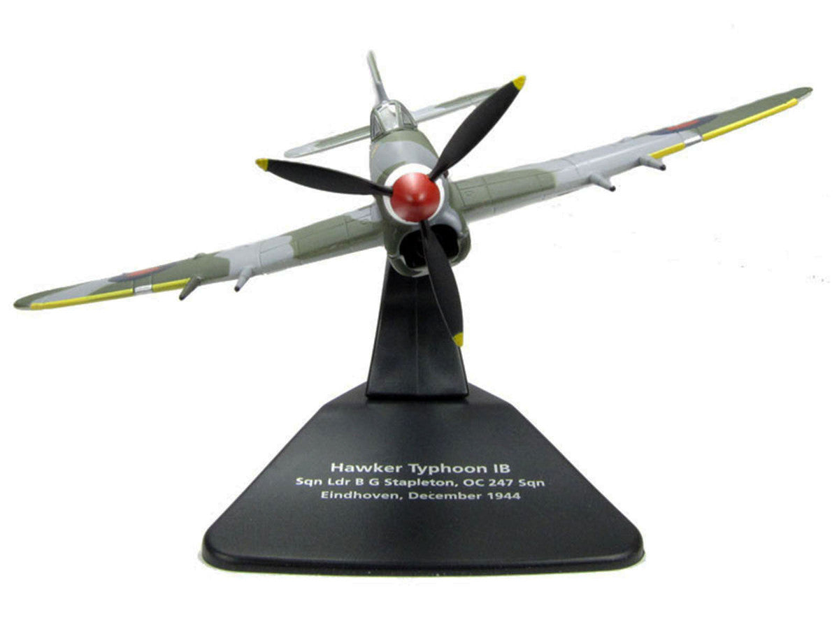 Hawker Typhoon Mk.IB Fighter-Bomber Aircraft "MP126 No.247 Squadron Gerald Stapleton RAF Eindhoven Holland" (1944) Royal Air Force "Oxford Aviation" Series 1/72 Diecast Model Airplane by Oxford Diecast-3