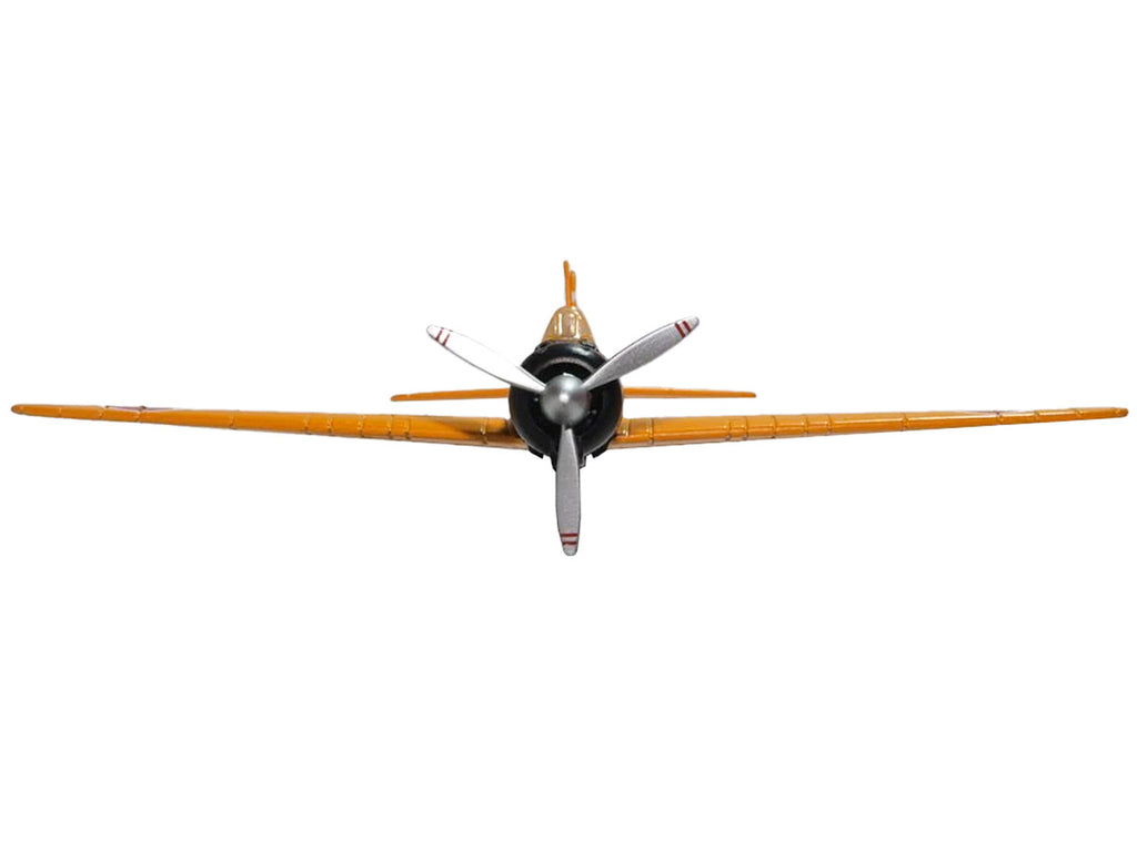 Mitsubishi Zero A6M2-21 Fighter Aircraft "Training Aircraft - Imperial Japanese Navy" (1944) "Oxford Aviation" Series 1/72 Diecast Model Airplane by Oxford Diecast-2