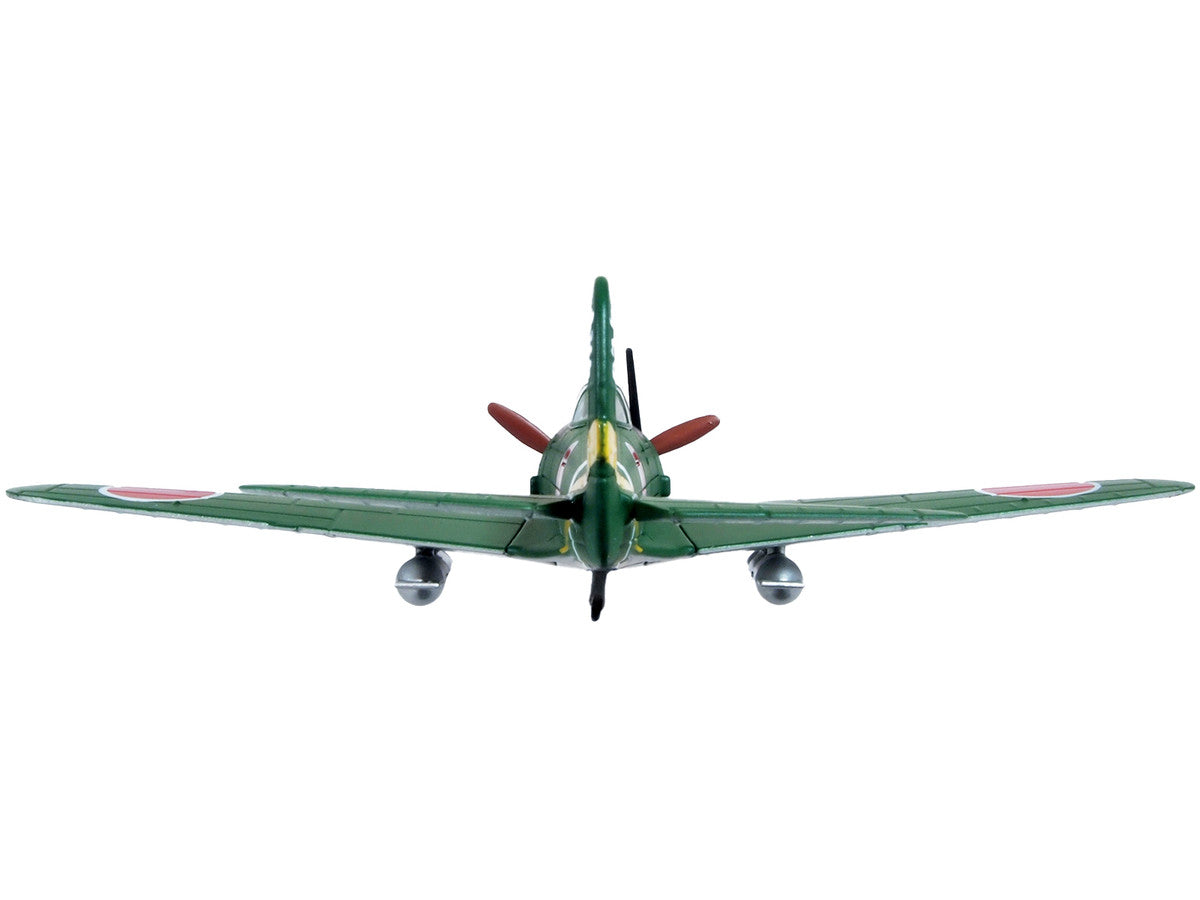 Nakajima Ki-43 Hayabusa Fighter Plane 50th Group 2nd Squadron (1942) "Oxford Aviation" Series 1/72 Diecast Model Airplane by Oxford Diecast-3