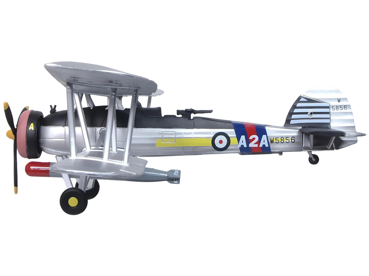 Fairey Swordfish Mk I Bomber Aircraft "FAA Historic Flight RNAS Yeovilton" Royal Navy "Oxford Aviation" Series 1/72 Diecast Model Airplane by Oxford Diecast-1