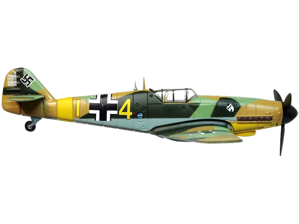 Messerschmitt Bf 109F-4 Fighter Plane "Ofw. Eberhard von Boremski 9/JG3 Eastern Front" (1942) "Oxford Aviation" Series 1/72 Diecast Model Airplane by Oxford Diecast-1
