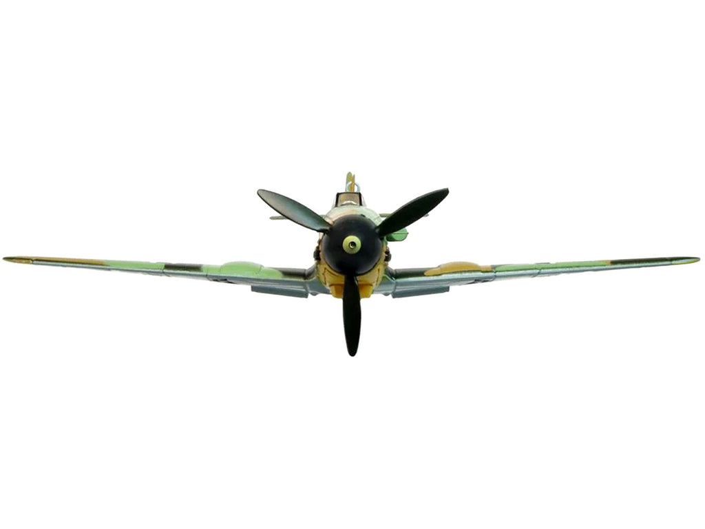 Messerschmitt Bf 109F-4 Fighter Plane "Ofw. Eberhard von Boremski 9/JG3 Eastern Front" (1942) "Oxford Aviation" Series 1/72 Diecast Model Airplane by Oxford Diecast-2