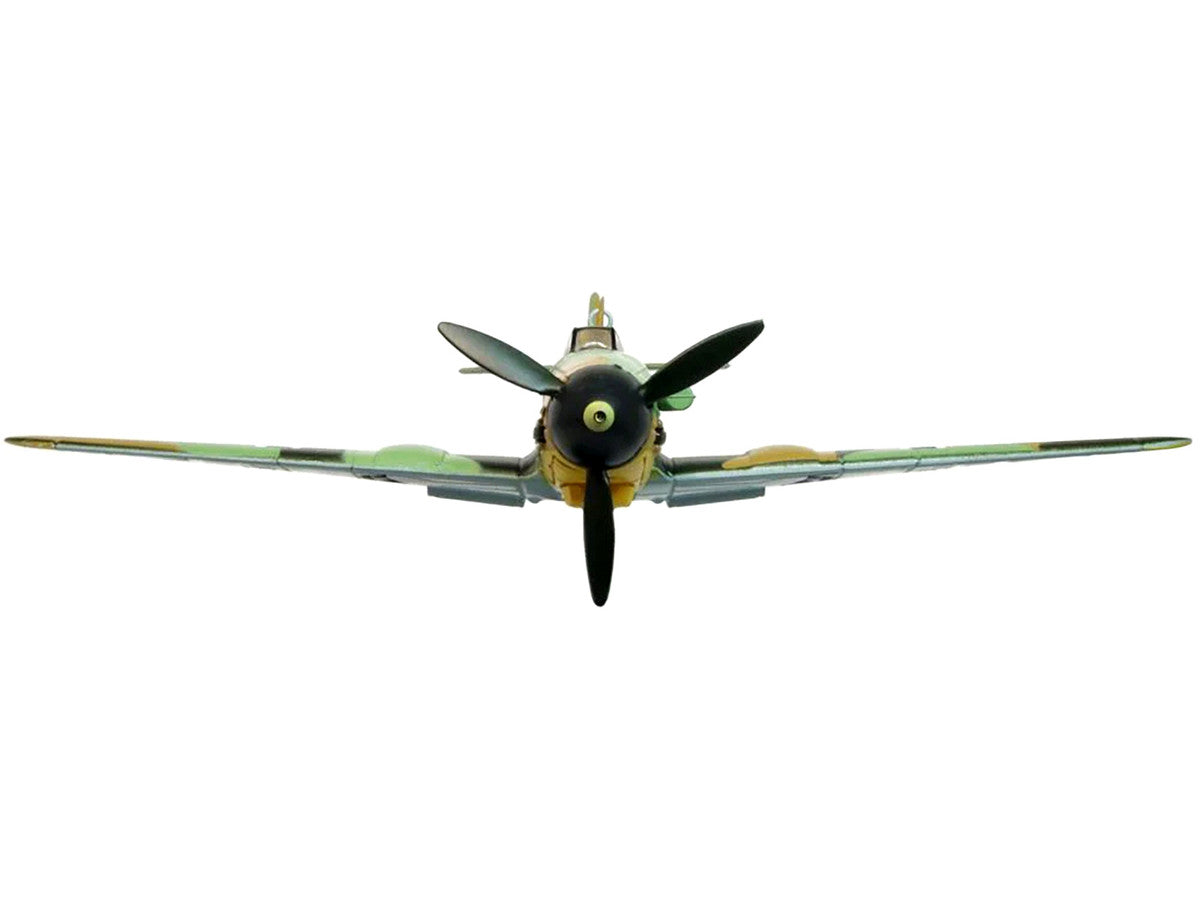 Messerschmitt Bf 109F-4 Fighter Plane "Ofw. Eberhard von Boremski 9/JG3 Eastern Front" (1942) "Oxford Aviation" Series 1/72 Diecast Model Airplane by Oxford Diecast-2