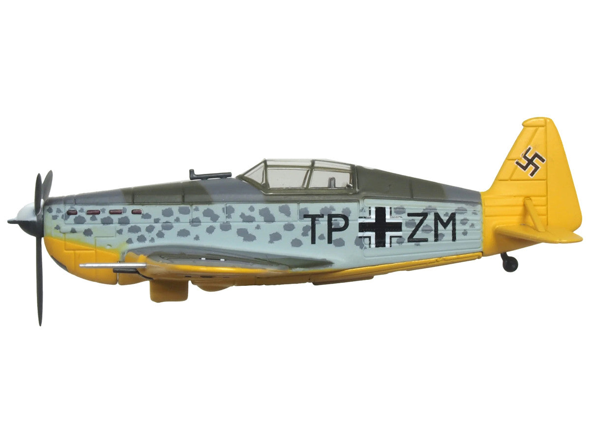 Morane-Saulnier M.S.406 Fighter Aircraft "KG200 Ossun-Tarbes France" (1943) German Luftwaffe "Oxford Aviation" Series 1/72 Diecast Model Airplane by Oxford Diecast-1