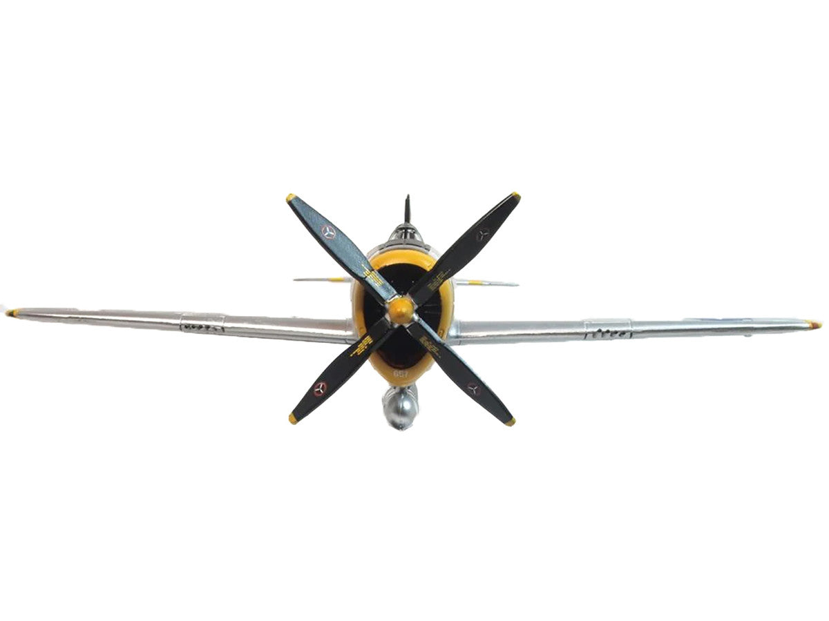 Republic P-47D Thunderbolt Fighter Plane USAAF "Captain Daniel Boone 333rd Fighter Squadron 318th Fighter Group" "Oxford Aviation" Series 1/72 Diecast Model Airplane by Oxford Diecast-2