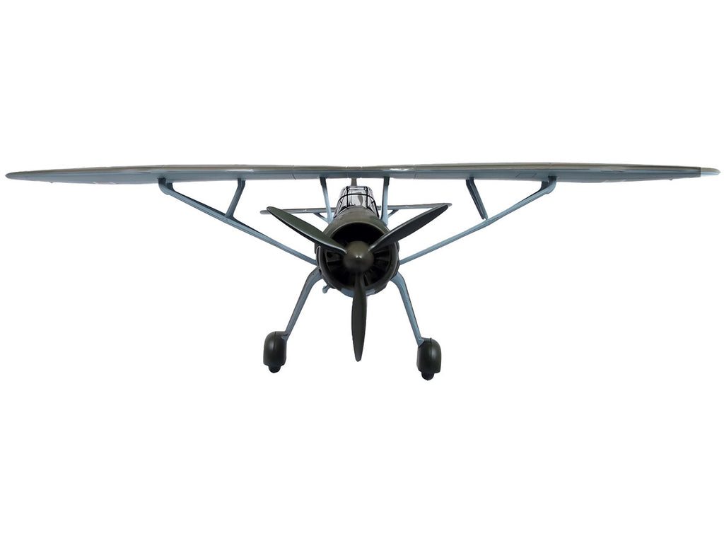 Henschel Hs 126 A-1 Reconnaissance Aircraft "Hannes Gaub Gerd Scroder 1.(H)/14 Invasion of Poland" (1939) German Luftwaffe "Oxford Aviation" Series 1/72 Diecast Model Airplane by Oxford Diecast-3