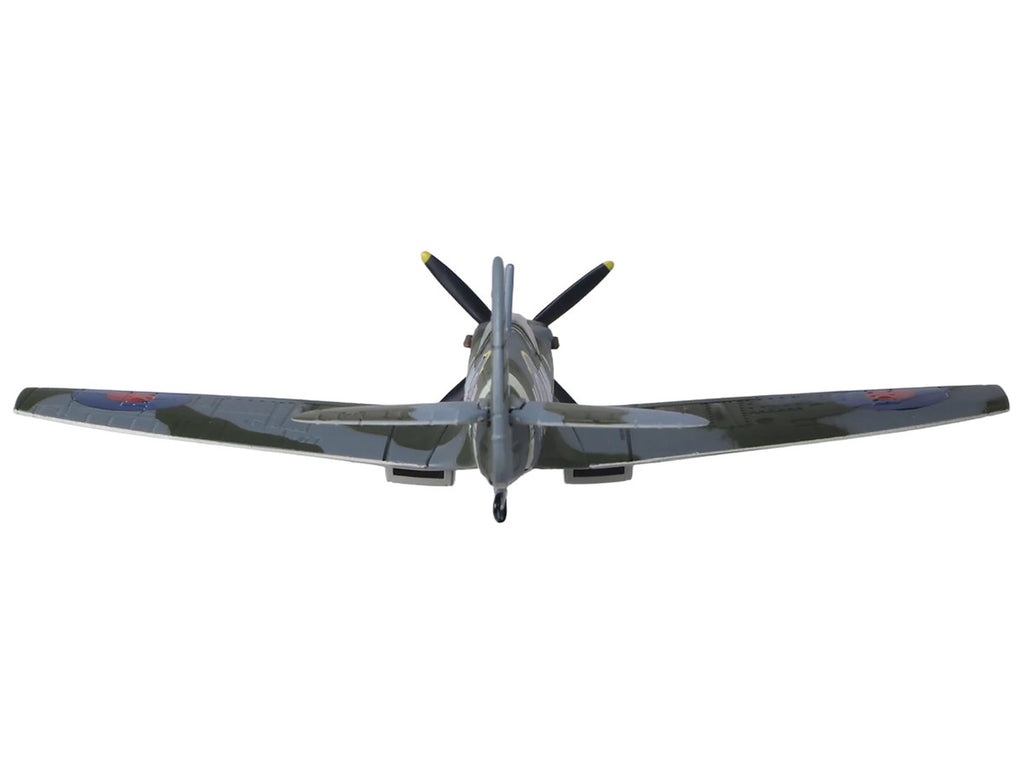 Supermarine Spitfire LF MK IXe Fighter Aircraft "TE565 10th (Czech) Fighter Squadron RAF Manston" Royal Air Force 1/72 Diecast Model Airplane by Oxford Diecast-3