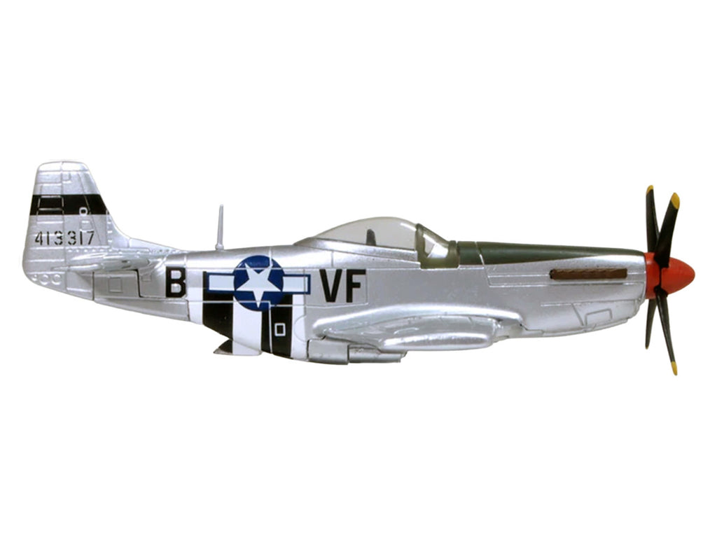 North American P-51D Mustang Fighter Aircraft "Captain Donald Emerson 336th Fighter Squadron 4th Fighter Group 8th AF Debden England" (1944) United States Army Air Forces "Oxford Aviation" Series 1/72 Diecast Model Airplane by Oxford Diecast-2
