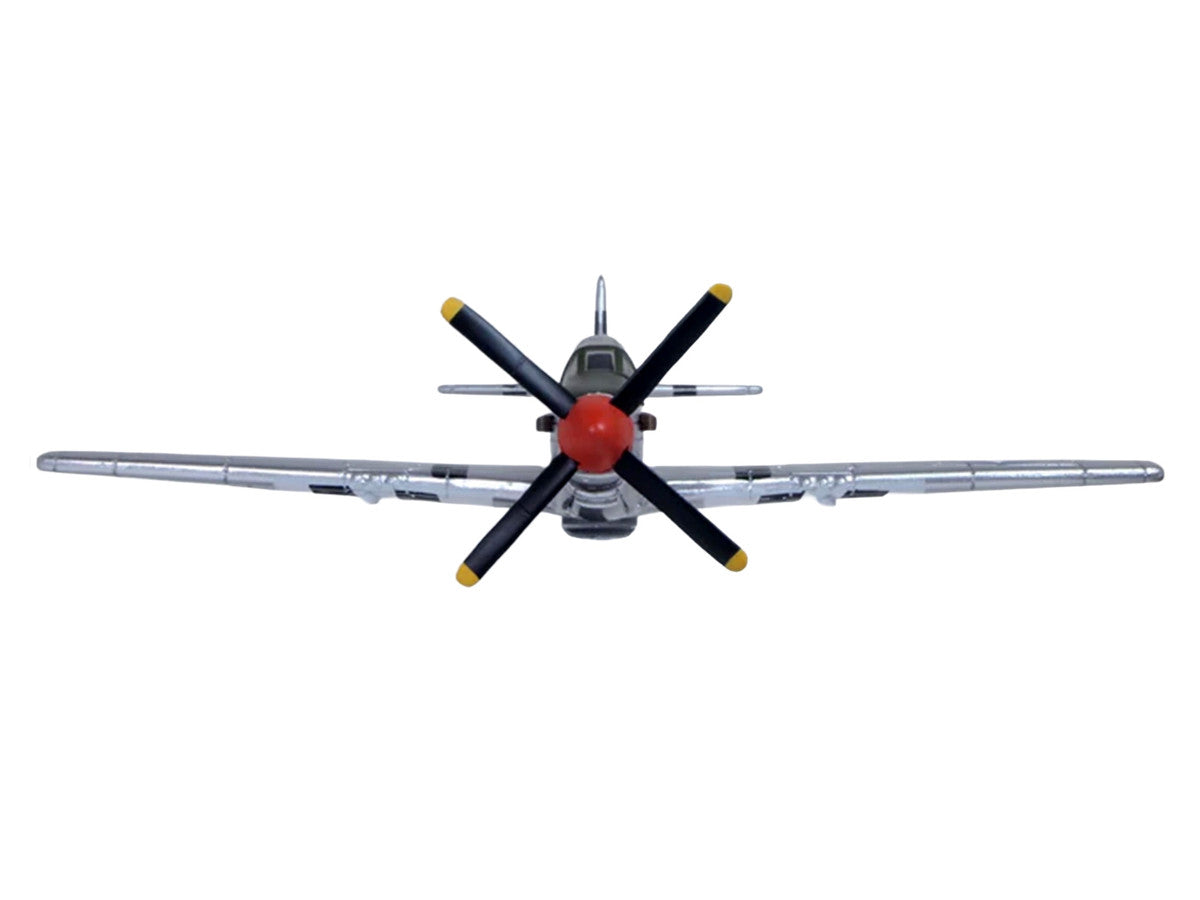 North American P-51D Mustang Fighter Aircraft "Captain Donald Emerson 336th Fighter Squadron 4th Fighter Group 8th AF Debden England" (1944) United States Army Air Forces "Oxford Aviation" Series 1/72 Diecast Model Airplane by Oxford Diecast-3