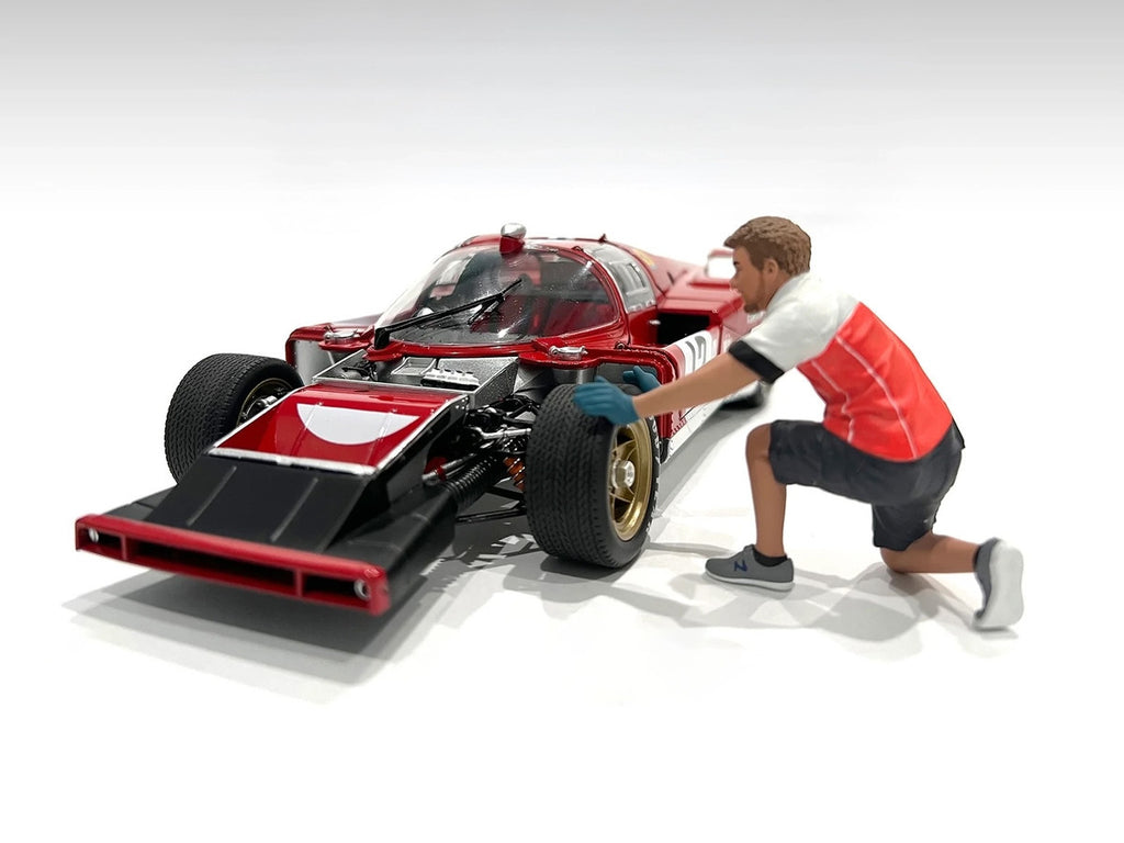 "Race Crew" Figure #1 for 1/24 Scale Models by American Diorama-0