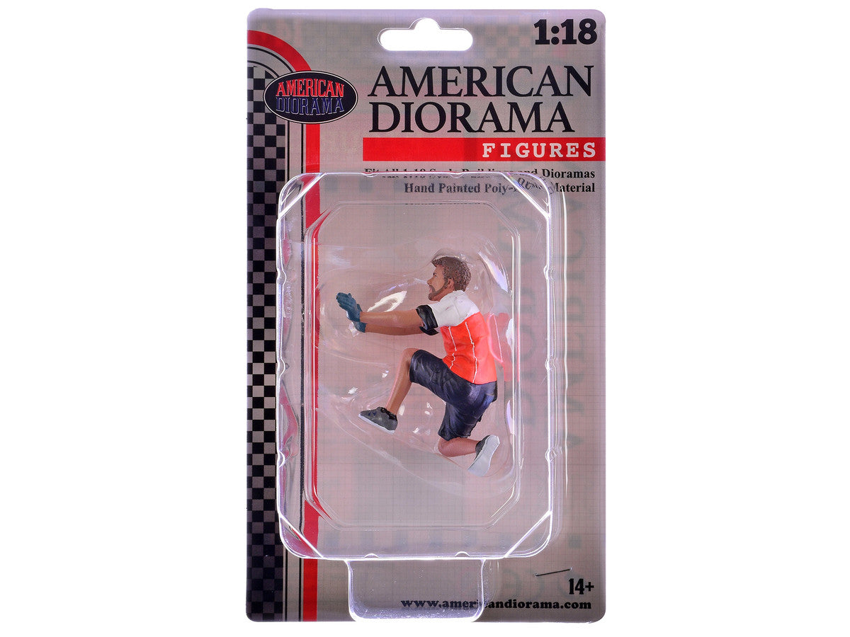 "Race Crew" Figure #1 for 1/18 scale models by American Diorama-2
