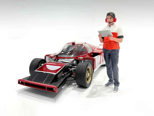 "Race Crew" Figure #3 for 1/18 scale models by American Diorama