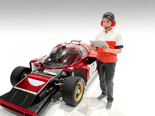 "Race Crew" Figure #3 for 1/18 scale models by American Diorama
