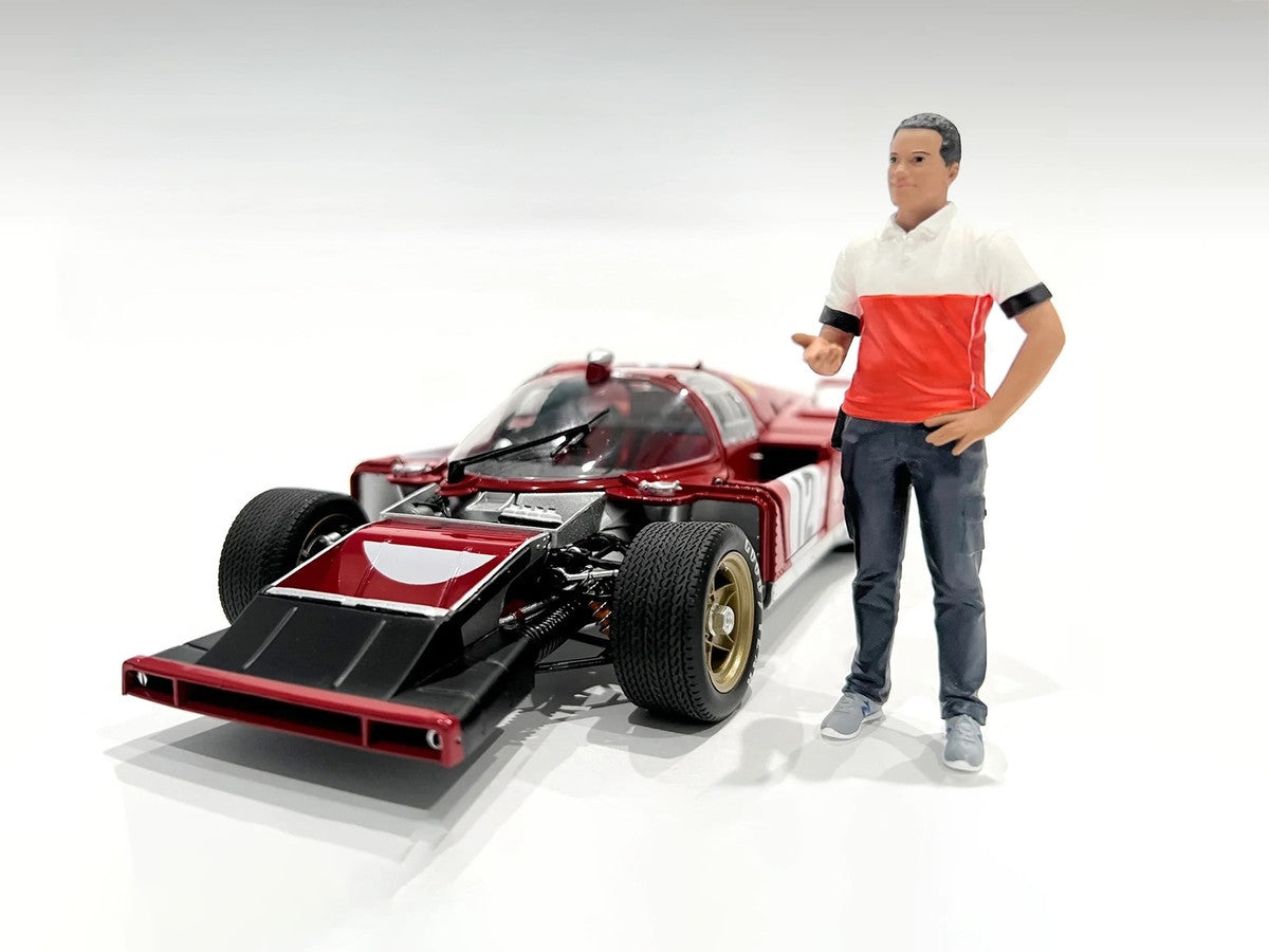 "Race Crew" Figure #4 for 1/24 Scale Models by American Diorama-2