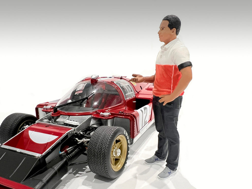 "Race Crew" Figure #4 for 1/18 scale models by American Diorama-0