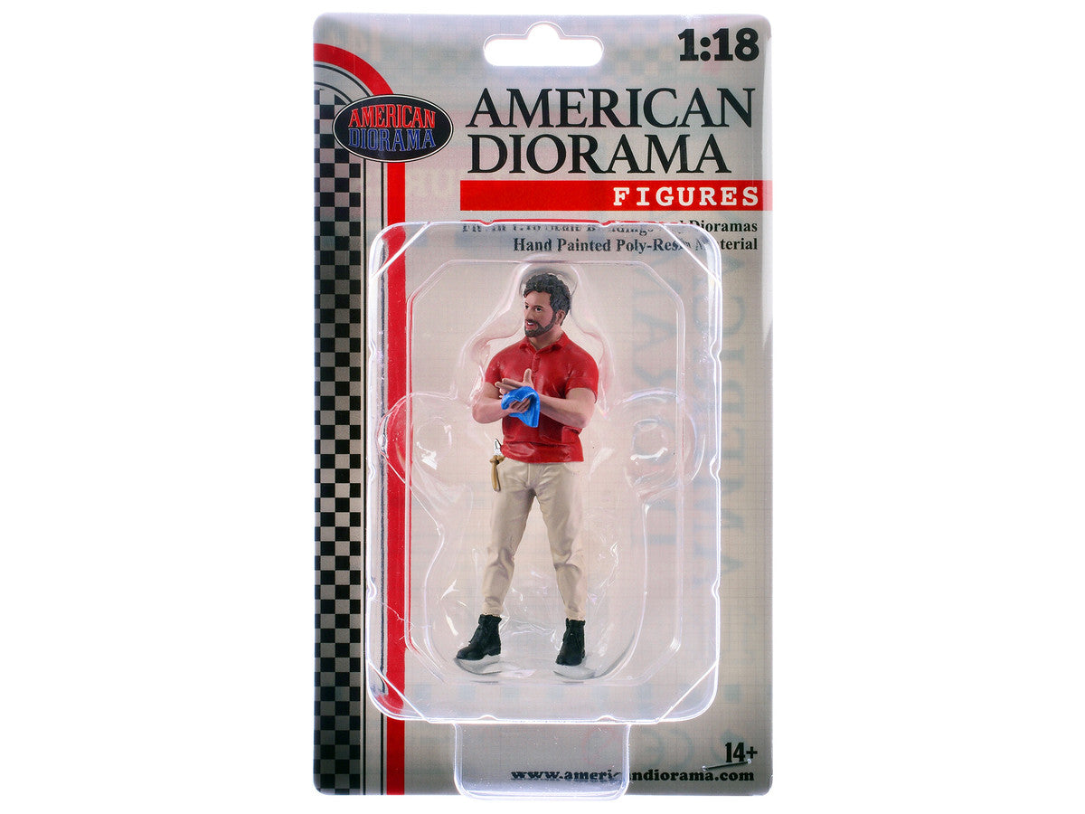 "Muscle Mechanics" Figure #2 for 1/18 Scale Models by American Diorama-3