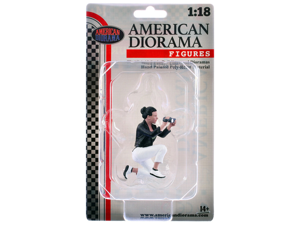 "Photographers" Figure #5 for 1/18 Scale Models by American Diorama-3