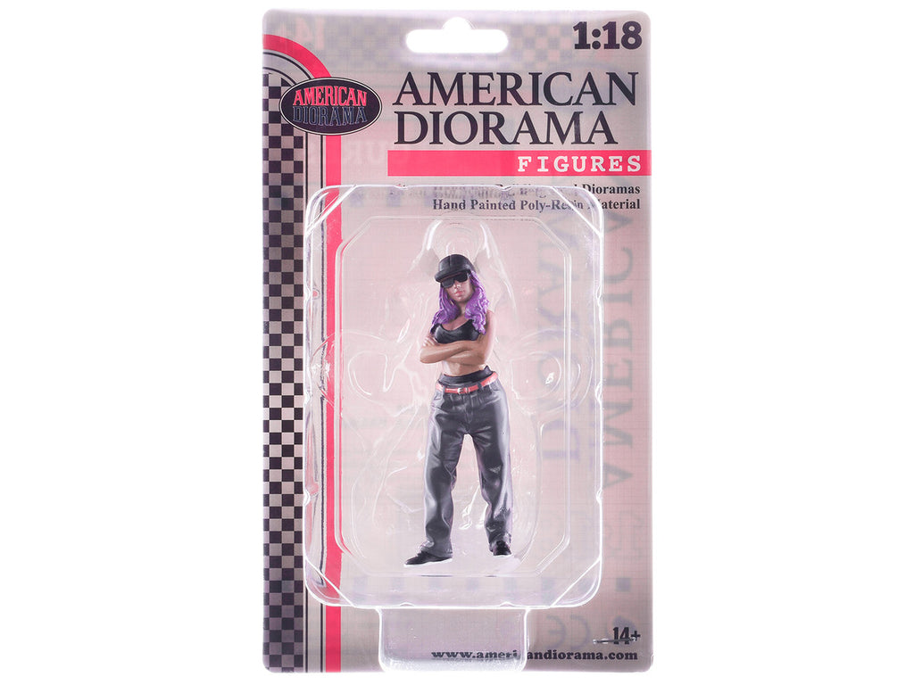 "Hanging Out 3" Figure #2 for 1/18 Scale Models by American Diorama-0