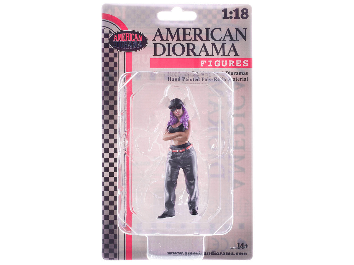 "Hanging Out 3" Figure #2 for 1/18 Scale Models by American Diorama-0