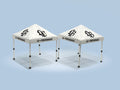 "Liberty Walk" Canopy 2 Piece Set White Limited Edition for 1/64 Scale Models by American Diorama-0