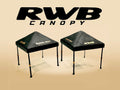 "RWB (RAUH-Welt BEGRIFF)" Canopy 2 Piece Set Black Limited Edition for 1/64 Scale Models by American Diorama-0