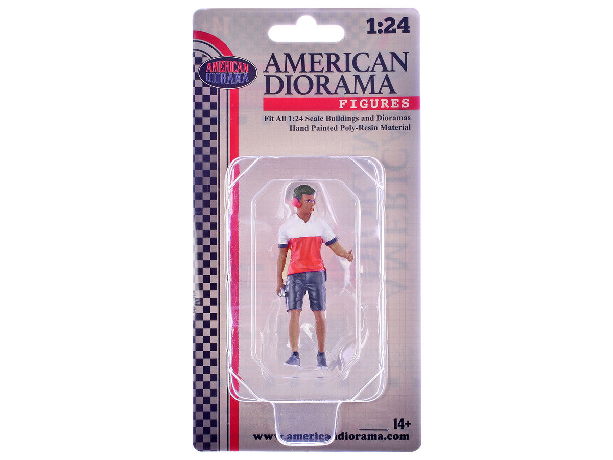 "Race Crew" Figure #2 for 1/24 Scale Models by American Diorama-1