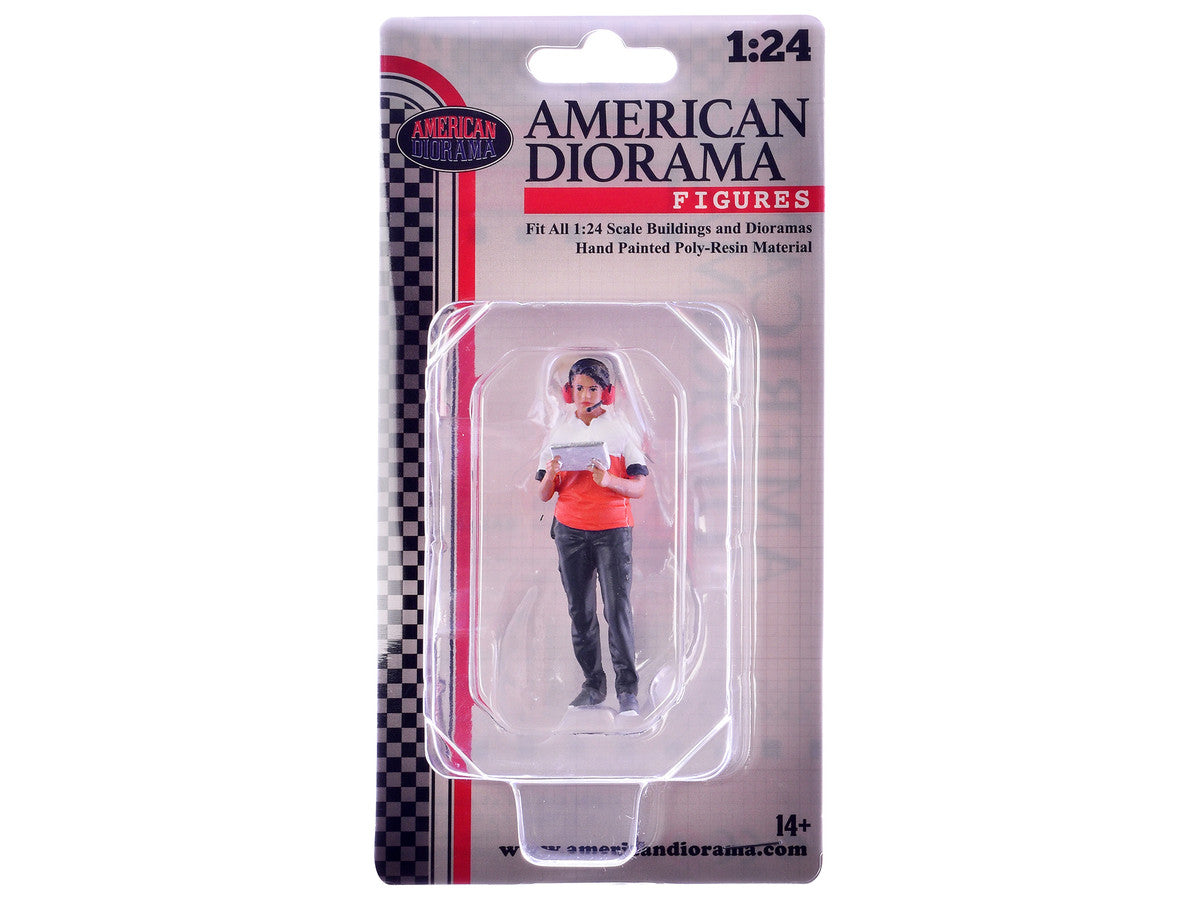 "Race Crew" Figure #3 for 1/24 Scale Models by American Diorama-2
