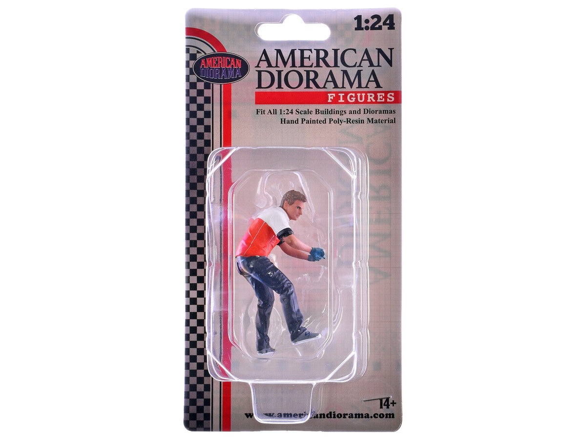 "Race Crew" Figure #6 for 1/24 Scale Models by American Diorama-1