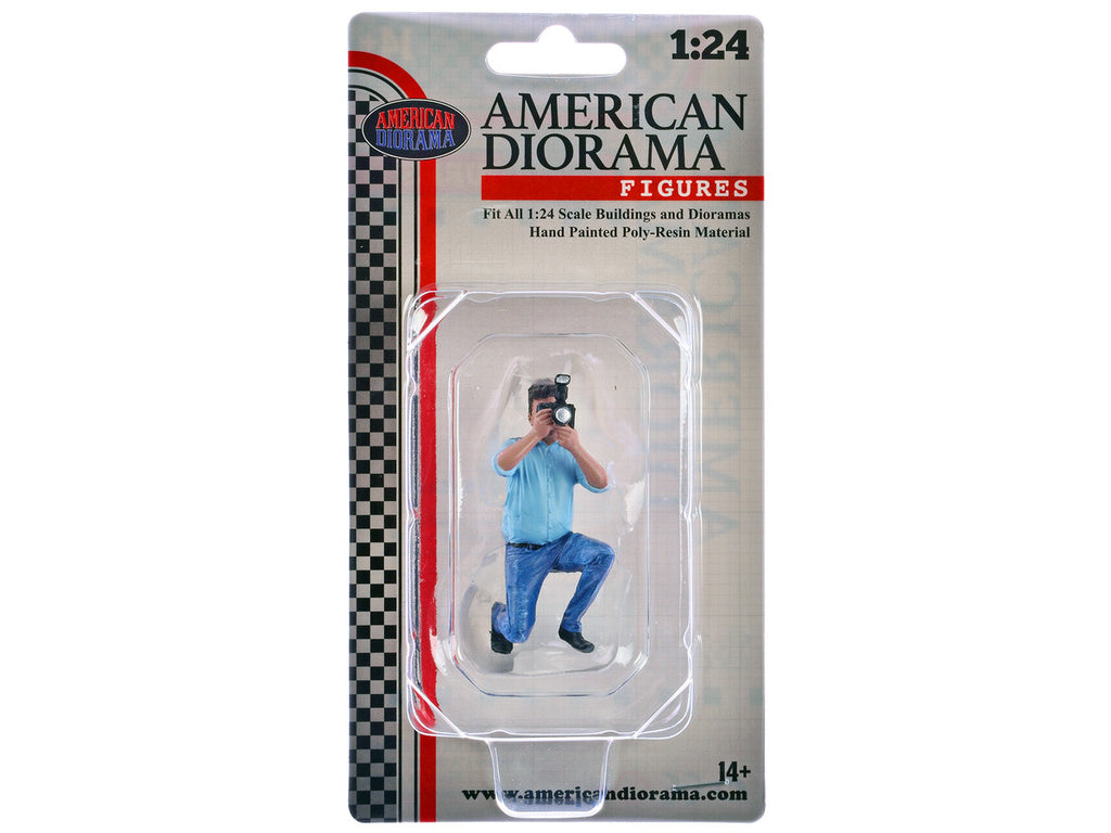 "Photographers" Figure #3 for 1/24 Scale Models by American Diorama-3