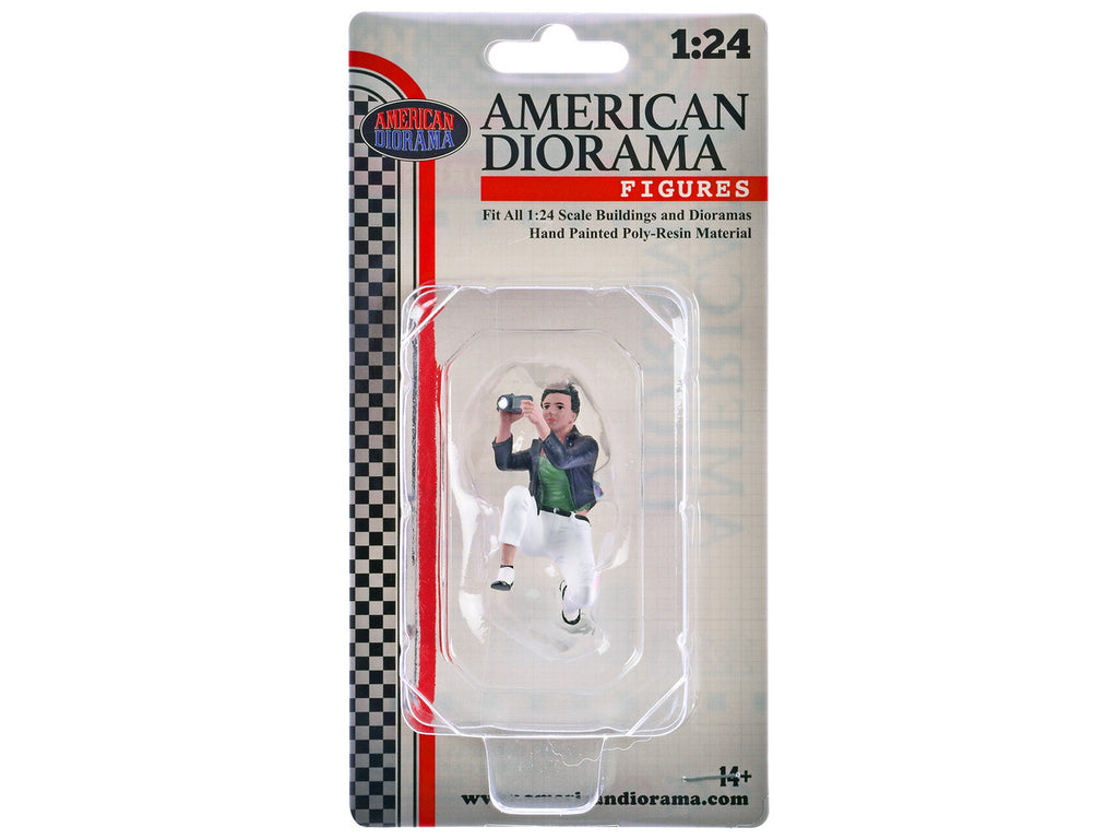 "Photographers" Figure #5 for 1/24 Scale Models by American Diorama-3