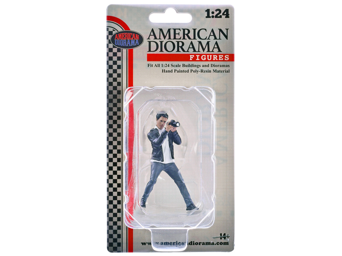 "Photographers" Figure #6 for 1/24 Scale Models by American Diorama-3