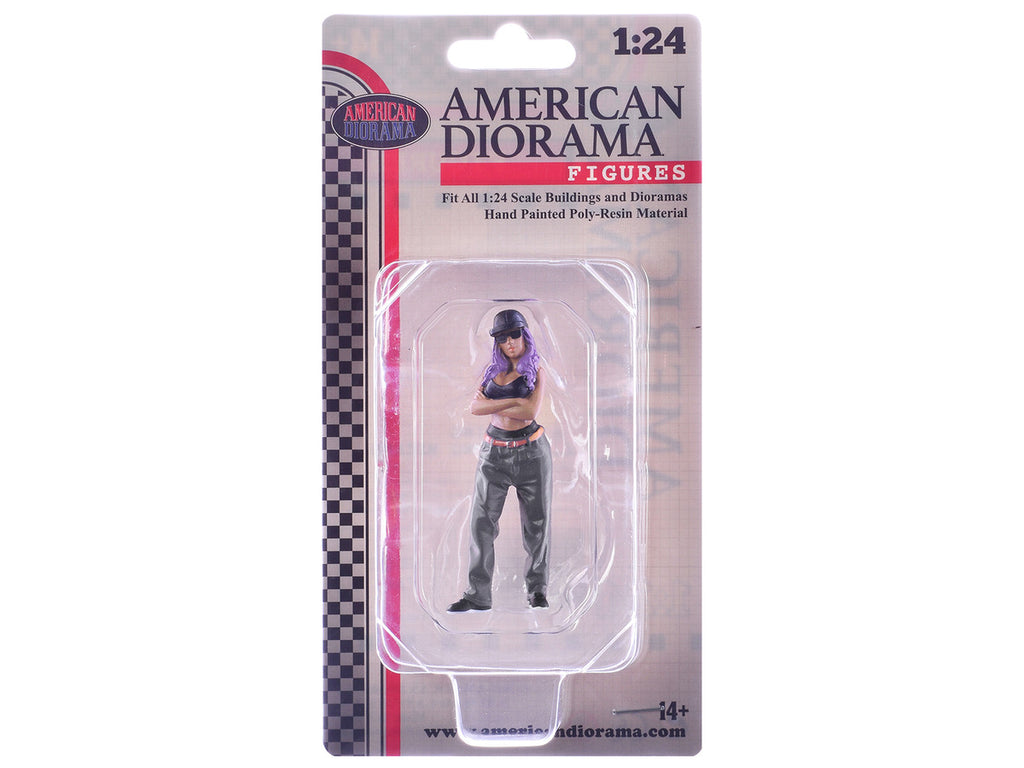 "Hanging Out 3" Figure #2 for 1/24 Scale Models by American Diorama-0