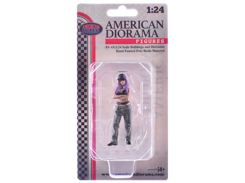 "Hanging Out 3" Figure #2 for 1/24 Scale Models by American Diorama-0