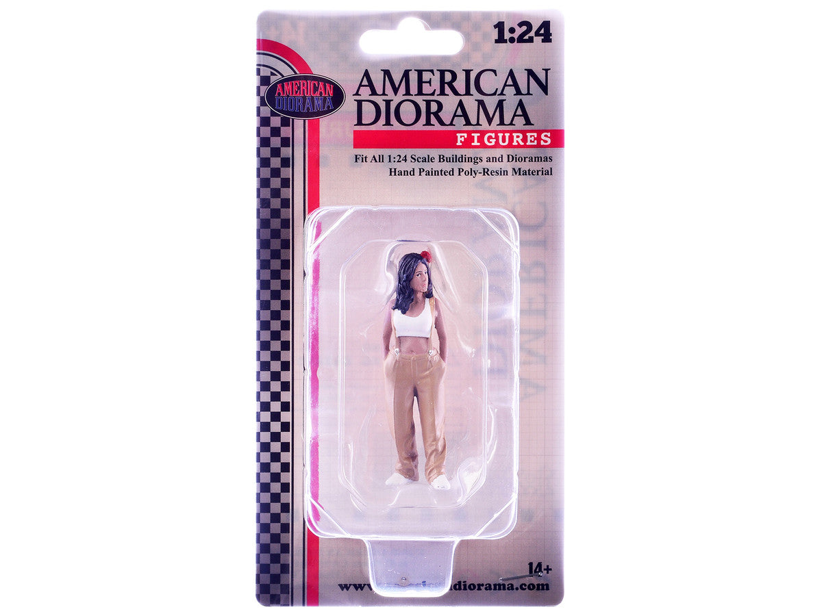 "Hanging Out 3" Figure #4 for 1/24 Scale Models by American Diorama-0