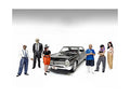 "Hanging Out 3" 6 piece Figure Set for 1/24 Scale Models by American Diorama-0