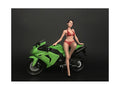Hot Bike Model Elizabeth Figurine for 1/12 Scale Motorcycle Models by American Diorama-0