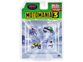 "Motomania 3" 4 piece Diecast Set (2 Figures and 2 Motorcycles) Limited Edition to 4800 pieces Worldwide for 1/64 Scale Models by American Diorama-0