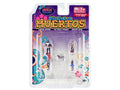 "Dia de los Muertos" 5 piece Diecast Set (2 Adults 2 Children 1 Dog Figures) Limited Edition to 3600 pieces Worldwide for 1/64 Scale Models by American Diorama-0