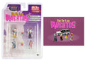"Dia de los Muertos 2" 6 piece Diecast Set (4 Figures 2 Masks) Limited Edition to 3600 pieces Worldwide for 1/64 Scale Models by American Diorama-0