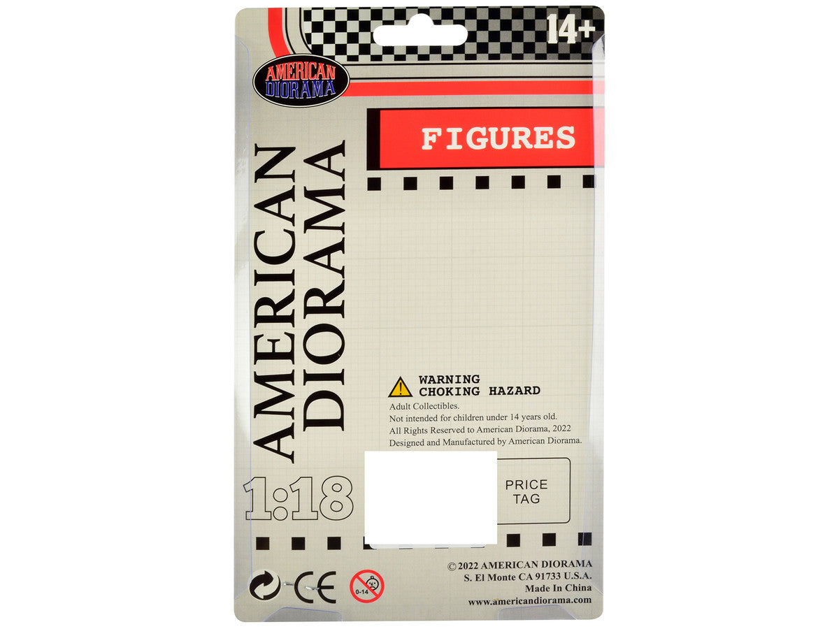 "Hanging Out 3" Figure #6 for 1/18 Scale Models by American Diorama-2