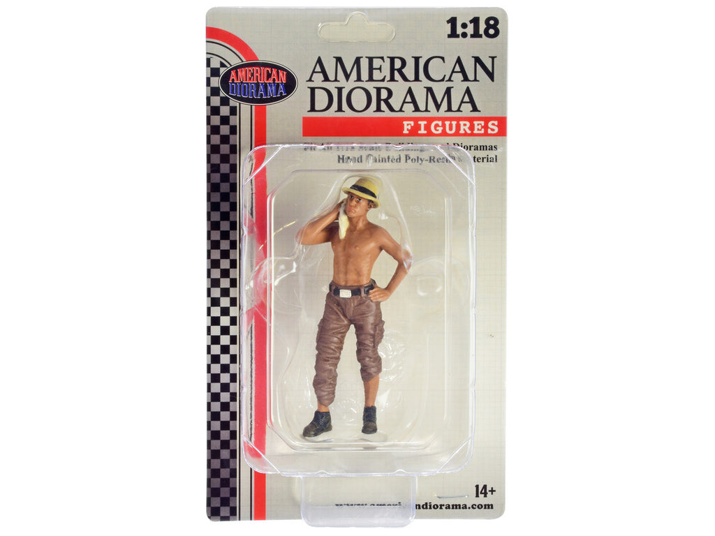 "4X4 Mechanic" Figure 1 for 1/18 Scale Models by American Diorama-3