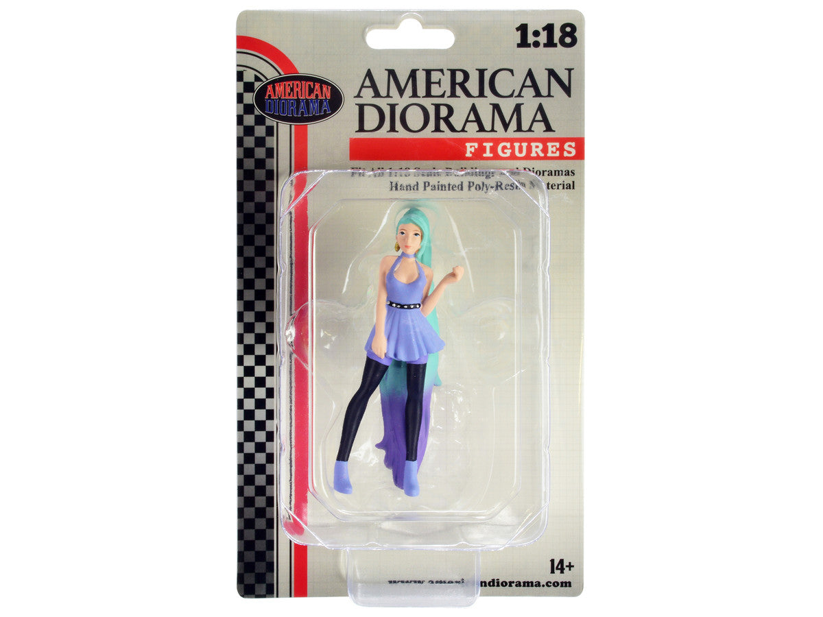 "Cosplay Girls" Figure 4 for 1/18 Scale Models by American Diorama-3