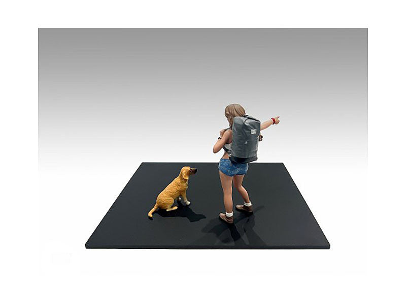 "Figure18 Series 1" Figure 705 Set of 2 pieces for 1/18 Scale Models by American Diorama-1