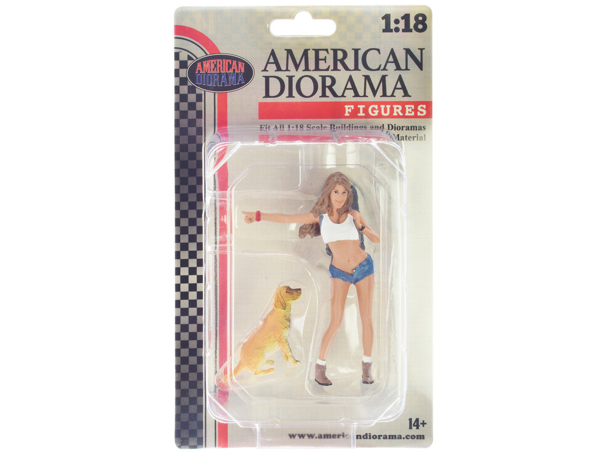 "Figure18 Series 1" Figure 705 Set of 2 pieces for 1/18 Scale Models by American Diorama-2