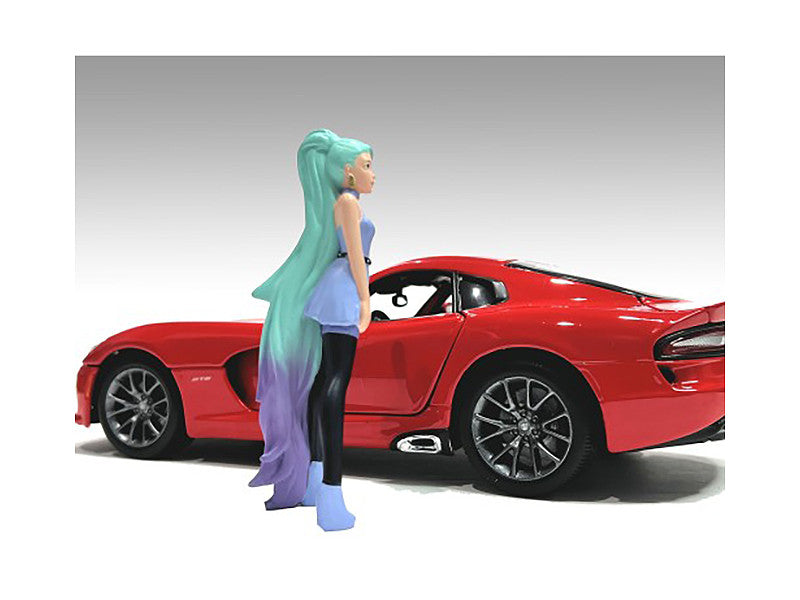 "Cosplay Girls" Figure 4 for 1/24 Scale Models by American Diorama-1