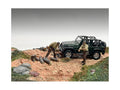 "4X4 Mechanics" 2 Piece Diecast Figure Set 2 for 1/43 Scale Models by American Diorama-0