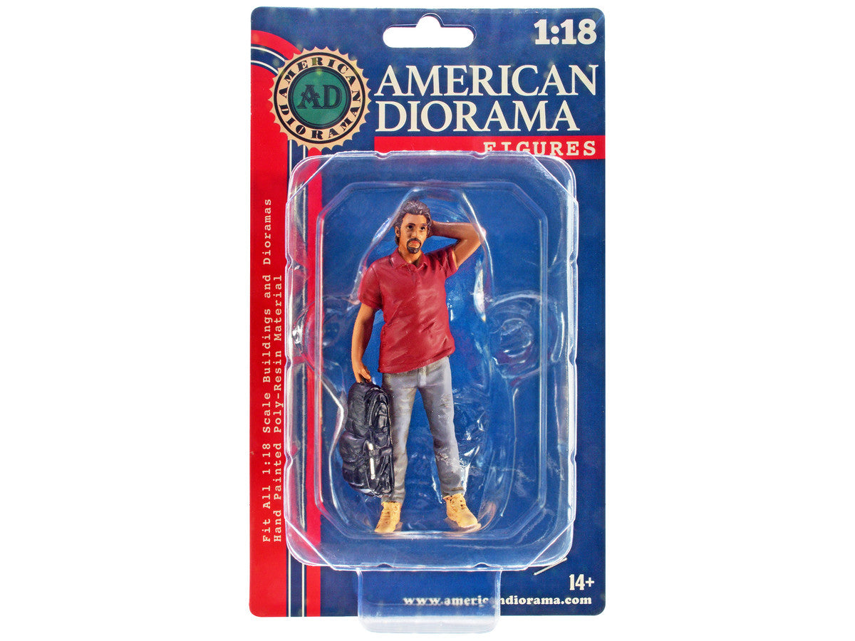 "Campers" Figure 4 for 1/18 Scale Models by American Diorama-2