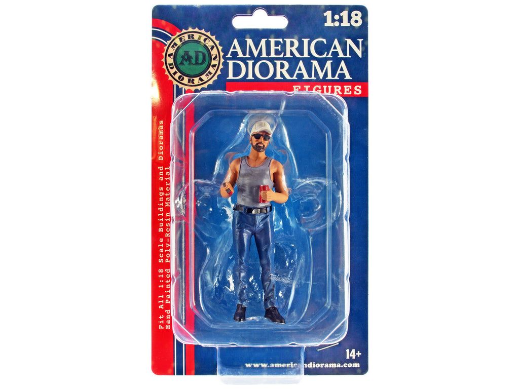 "Campers" Figure 5 for 1/18 Scale Models by American Diorama-2