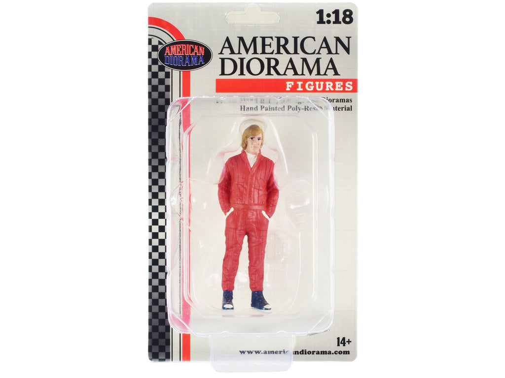 "Racing Legends" 70's Figure A for 1/18 Scale Models by American Diorama-3